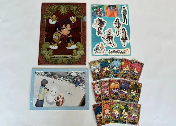 クリアファイル、 トレーディングカード